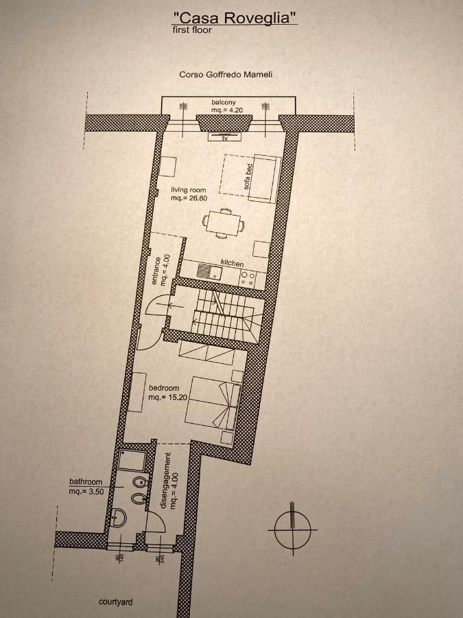Apartmán Casa Roveglia Brescia Exteriér fotografie